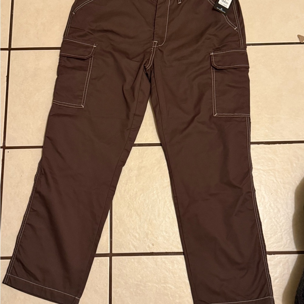 Men's True Religion Brown Cargo Pants
